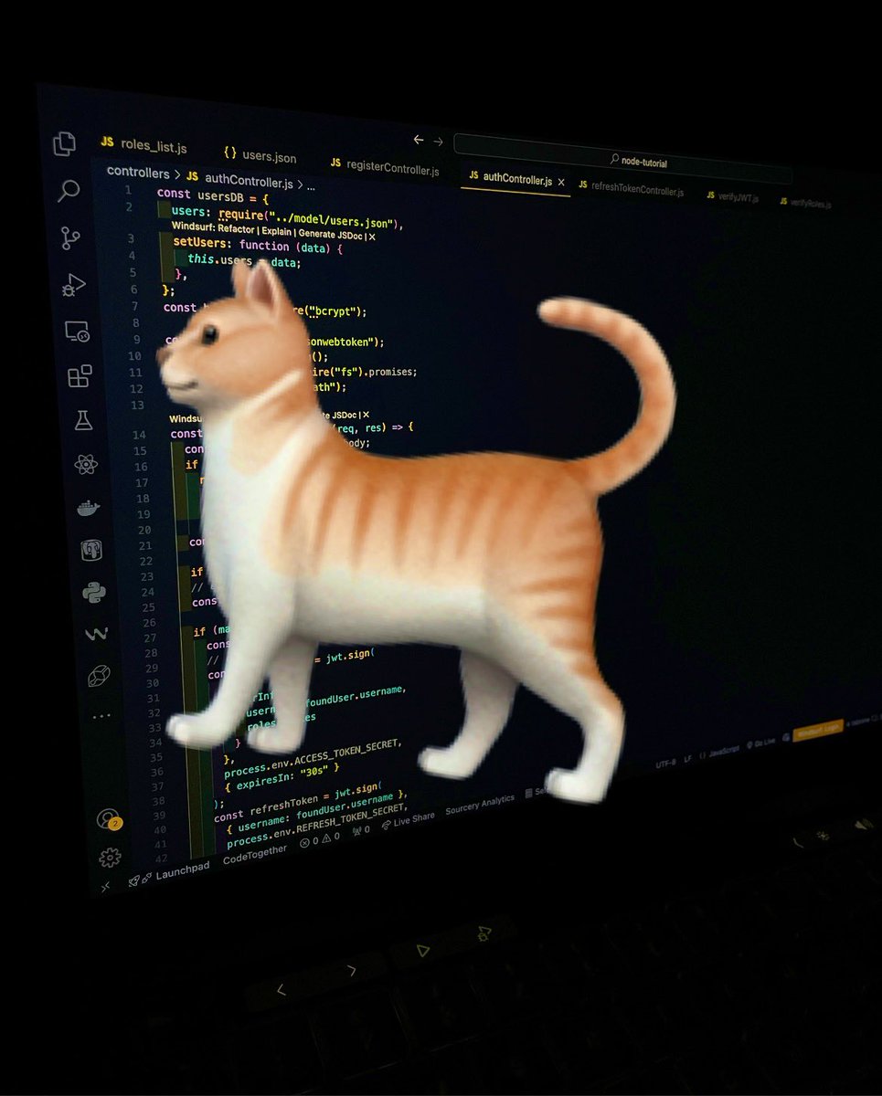 OyindaJr's tweet image. 🧚‍♀️👩‍💻🫶🏿

#SoftwareEngineering #backend #nodejs