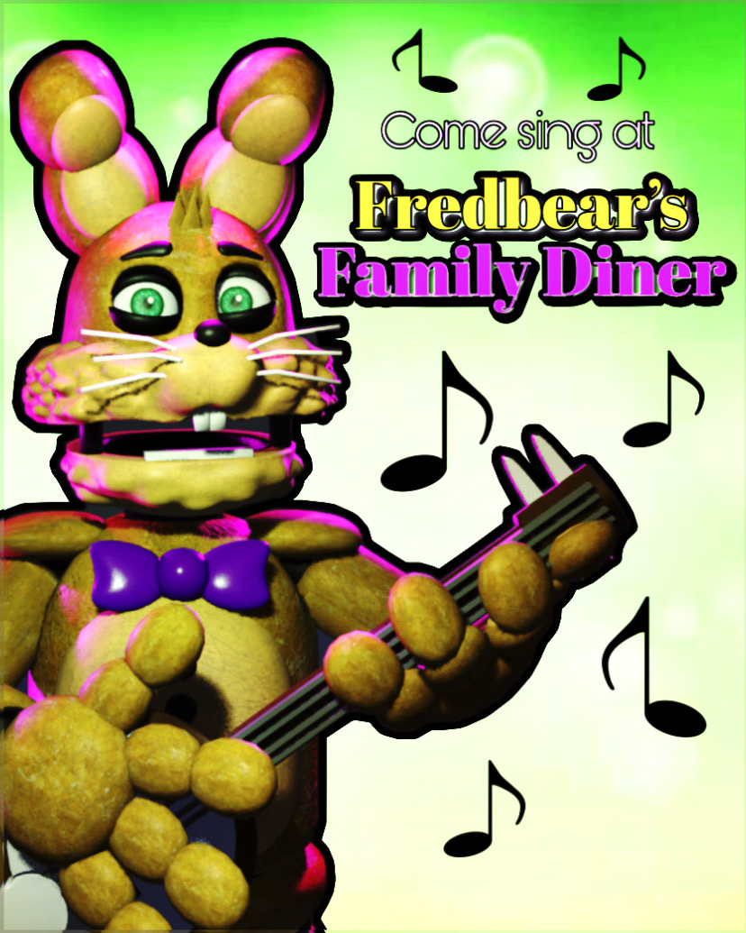 DD_News8's tweet photo. Come in and sing!!!

#fnaf #afterthebite #fnaffangame #blender #springbonnie https://t.co/cXwQDRNyB8