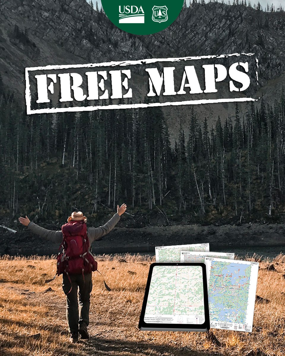 chippnf's tweet photo. 🚨 FREE Forest Service digital maps! 🚨
Discover the perfect national forest or grassland for your next adventure: https://t.co/6dTRAKY2Oo. https://t.co/5HAKDZSfoz