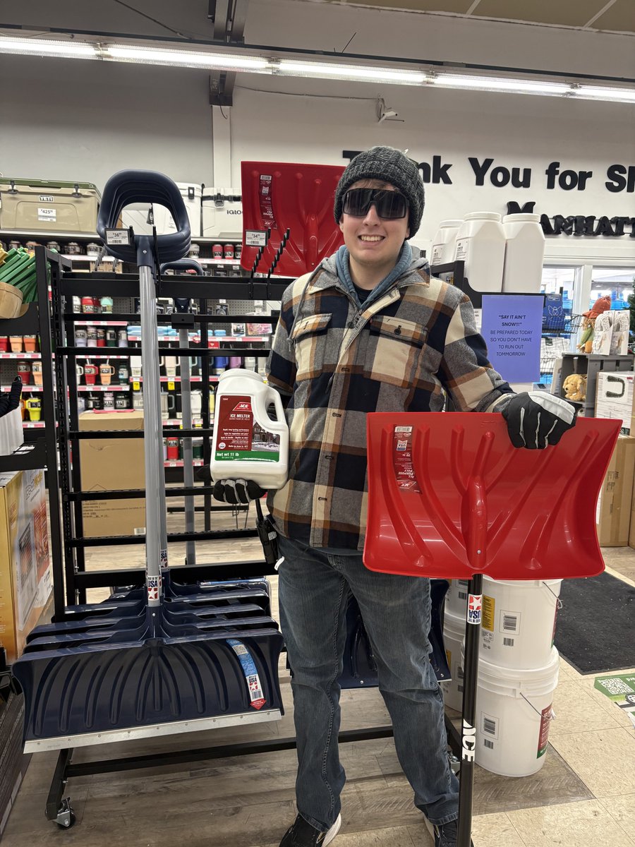 WillCookAce's tweet photo. ❄️ Back in Stock! ❄️
Don’t get stuck in the snow — our shovels are restocked at Whitmore Ace Homer Glen !
#shovels #winterweather https://t.co/w6FgS0Ni3g