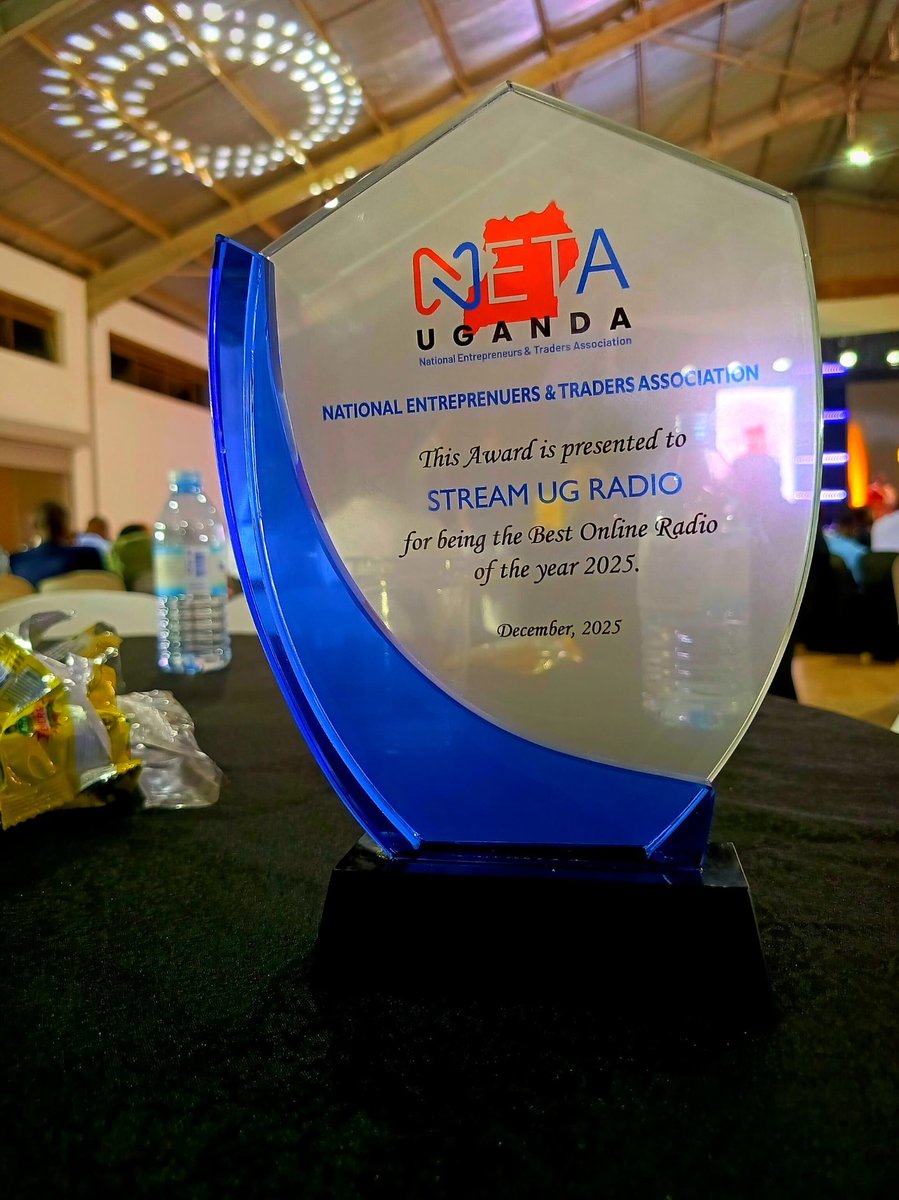 KracTheCrook's tweet image. We're humbled to be crowned Best Online Radio Station! Thanks to our team &amp;amp; listeners for the love! We'll keep delivering the best entertainment to Uganda ,East Africa, Africa &amp;amp; the world! #StreamUGRadio #BestOnlineRadio2025 #YourLifeYourMusic #Gratitude