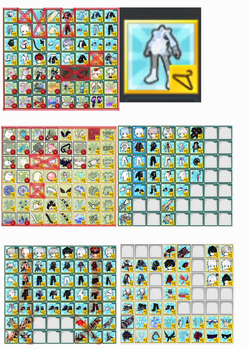 오랜만입니다
ㄱㅈ로 청 아바타 정리합니다...
도장 찍혀있는거면 봉가입니다...
디엠 주시거나 안보면 멘션 주세요
많관부...