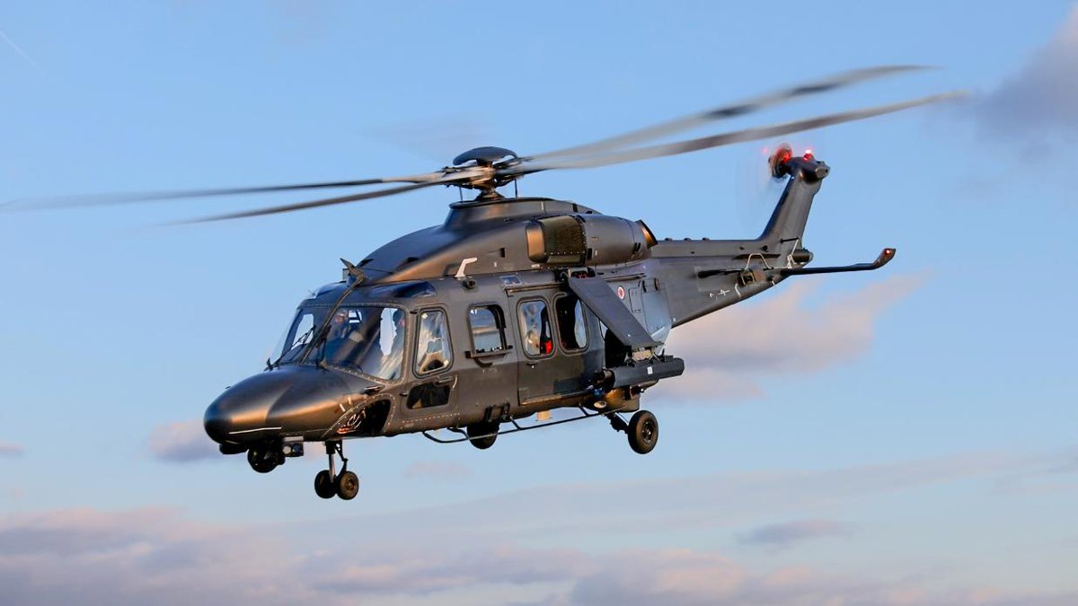 The <a href="/LDO_Helicopters/">Leonardo Helicopters</a> AW149 has been selected for the UK's NMH requirement. There are three reason why this is the right choice: 
1⃣ Although marketed as a military helicopter, the AW149 is closely derived from the AW189 civil platform. This gives it low operating costs for its