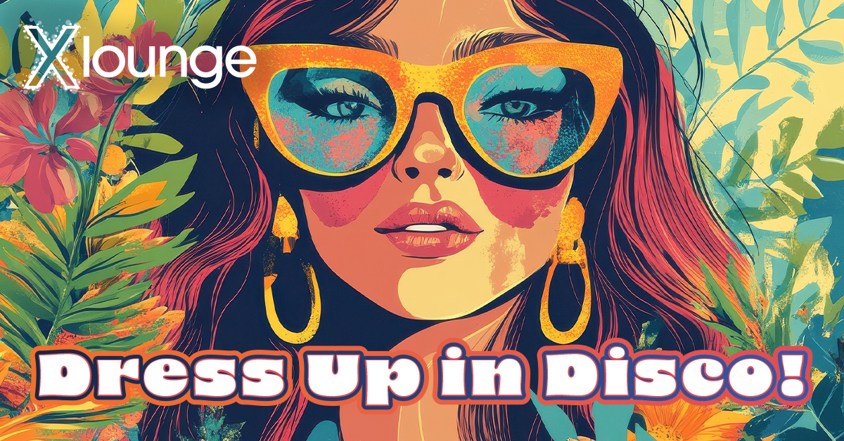 Bring out your platforms, sequins &amp; bell bottoms to win groovy prizes! Dress in your best disco outfit and visit Xlounge between 10pm – 11pm for a $25 free slot play prize to use at your next visit!
The top 5  will win $300 free slot play! Gambling Problem? Call 1-800-Gambler