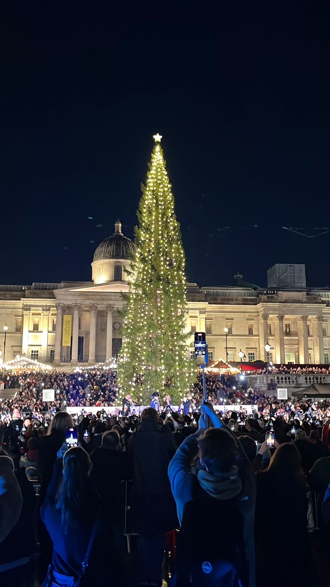 Christmas is HERE! 🎄
 
This evening the ‘Queen of the Forest’ was lit in Trafalgar Square, marking the beginning of the Christmas period for thousands of Londoners.
 
A heartfelt thanks to the people of Oslo for this amazing gift!