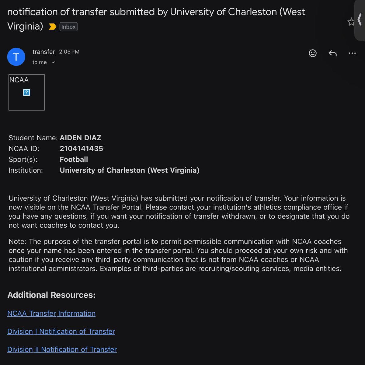 Aiden Diaz tweet media