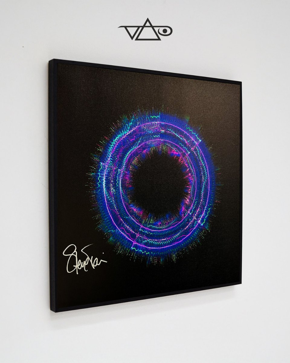 stevevai's tweet image. We just re-released the limited @Soundwaves_Art prints created from the sound waves of “Tender Surrender” to support @CInConflict, a nonprofit protecting, educating and providing psychosocial support to children in war zones across the world. soundwavesartfoundation.com/collections/st…