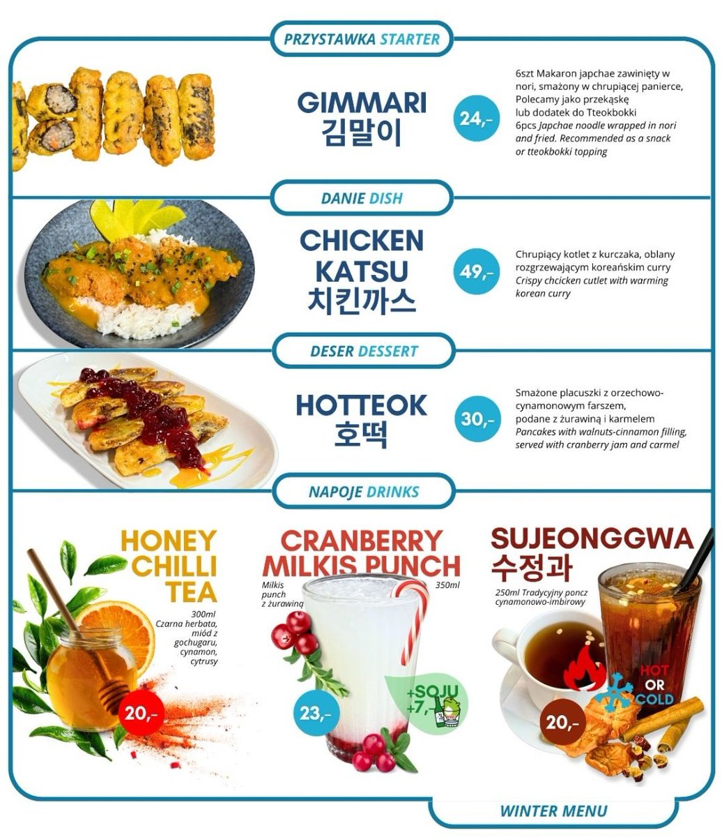 T_Tkungayz's tweet photo. moja fav koreanska knajpa we wro ma nowe sezonowe menu i to wszystko brzmi tak DOBRZE #aNeed https://t.co/jGEsQFOSu4