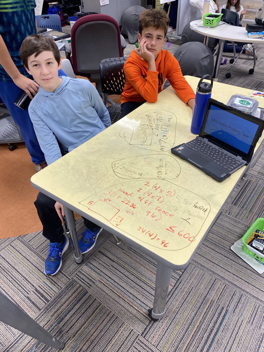 ELOAyer's tweet photo. 6th graders using their understanding of inequalities. Great job! Working hard at @ayerelementary https://t.co/47OpOYoc0y
