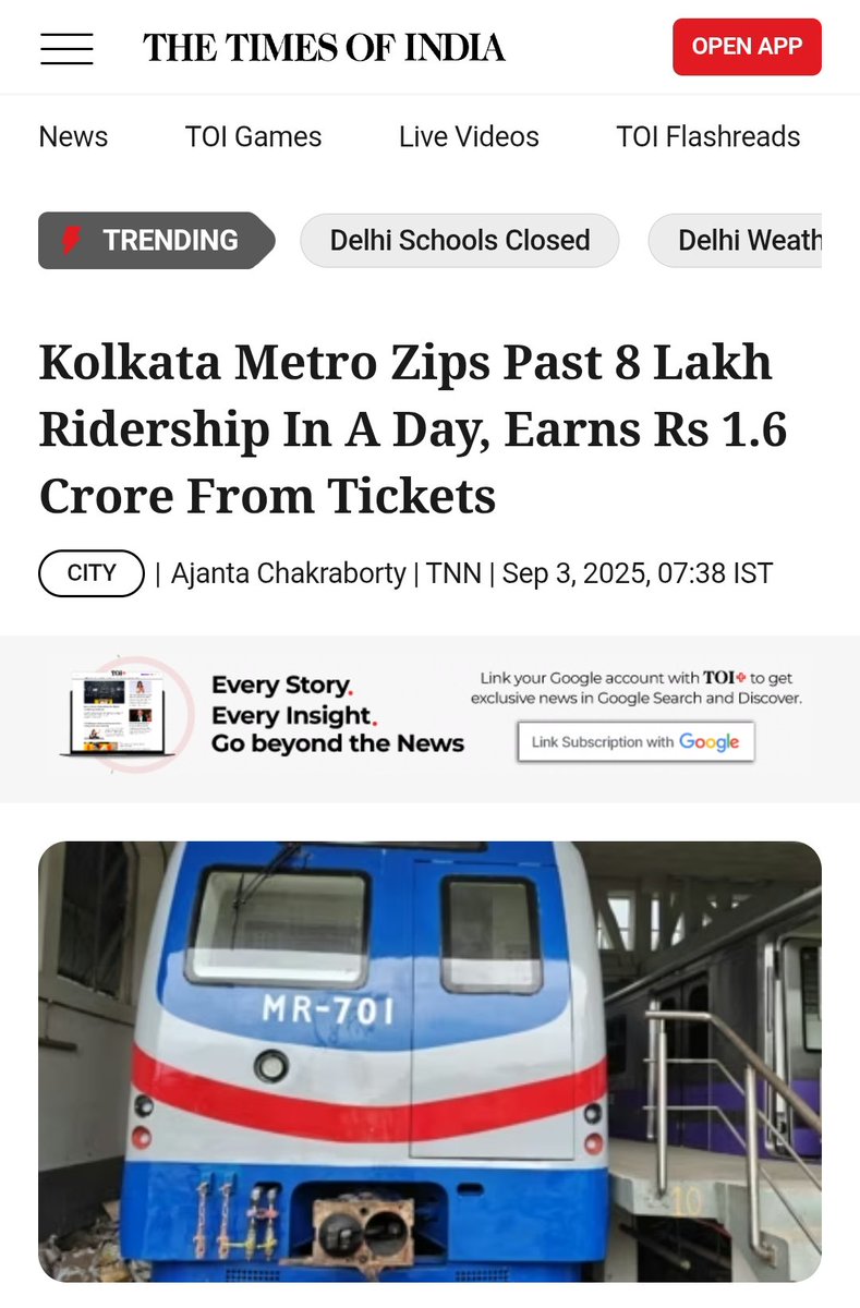 MetroRail Blog tweet media