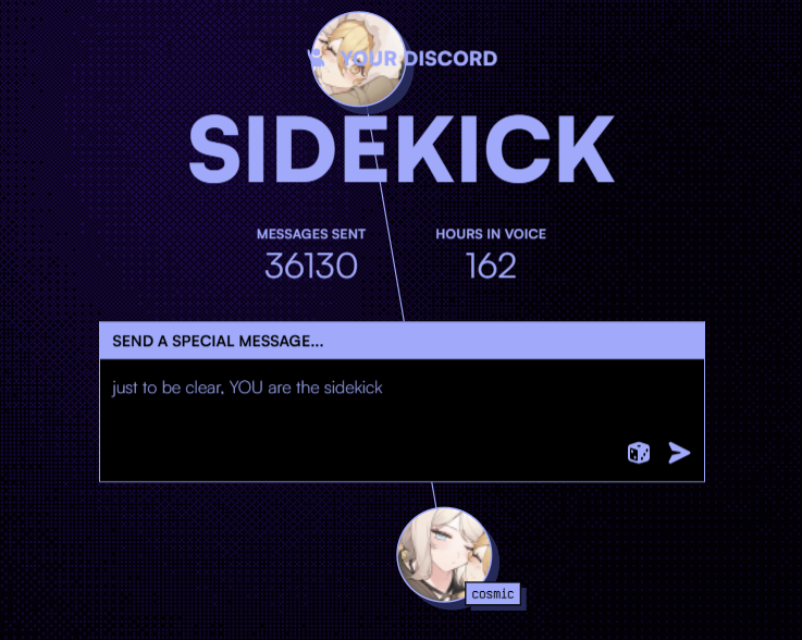 The hell? Why am I the sidekick?