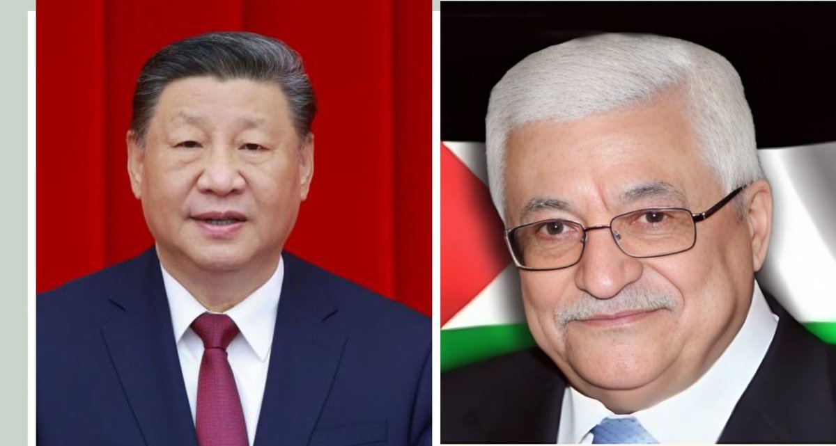 Presidency 04/December/2025 12:15 PM
President Abbas thanks China for $100 million in humanitarian aid to Palestine

#FreePalestine