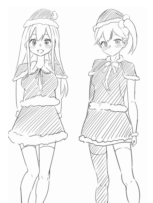 #これを見た人は無言で去年の12月の画像を貼る 