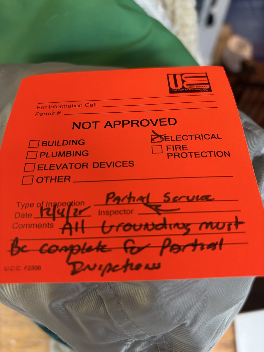 I guess I need my own power plant. Don’t use <a href="/PSEGdelivers/">PSE&G</a> if at all possible. They can’t pass their own inspections. Garbage.