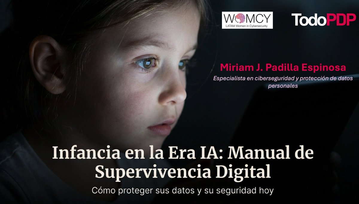 ¡Es hoy! 🥳
No te pierdas esta charla para reflexionar sobre la IA y las infancias. 
Nos vemos en punto de las 5:00 pm hora CDMX🇲🇽