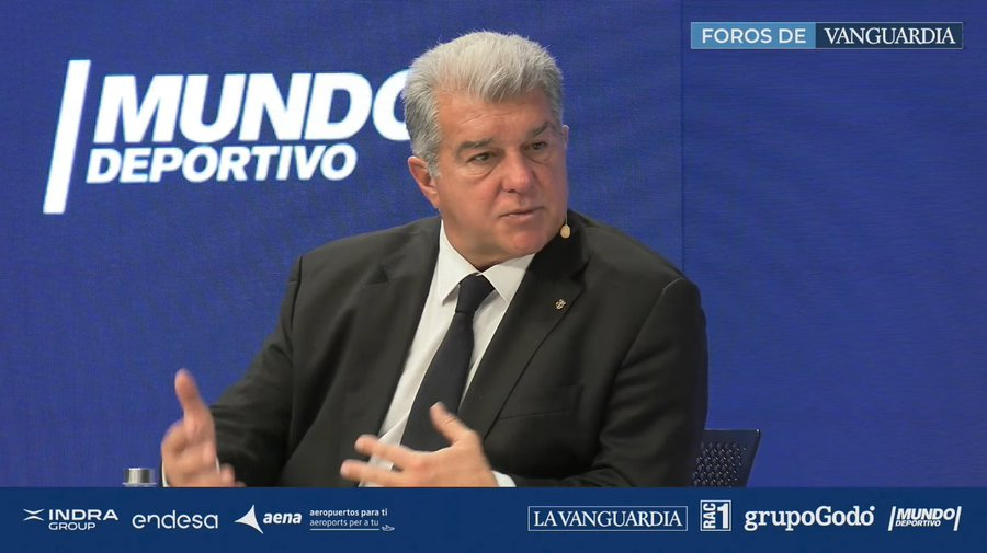 العلاقة مع خافيير تيباس؟

🚨🗣️ جوان لابورتا: «هناك استراتيجيات تُوضع في مدريد لمحاولة إزاحته… نعم، هناك صراع بين تيباس وفلورنتينو، وهذا لا يقلقني. ومع ذلك، أشعر ببعض التوجس من جانب ريال مدريد.

لقد كانت هناك خلافات مع تيباس، لكن بشكل عام، العلاقات جيدة. إنه رجل كلامه موثوق، شريف