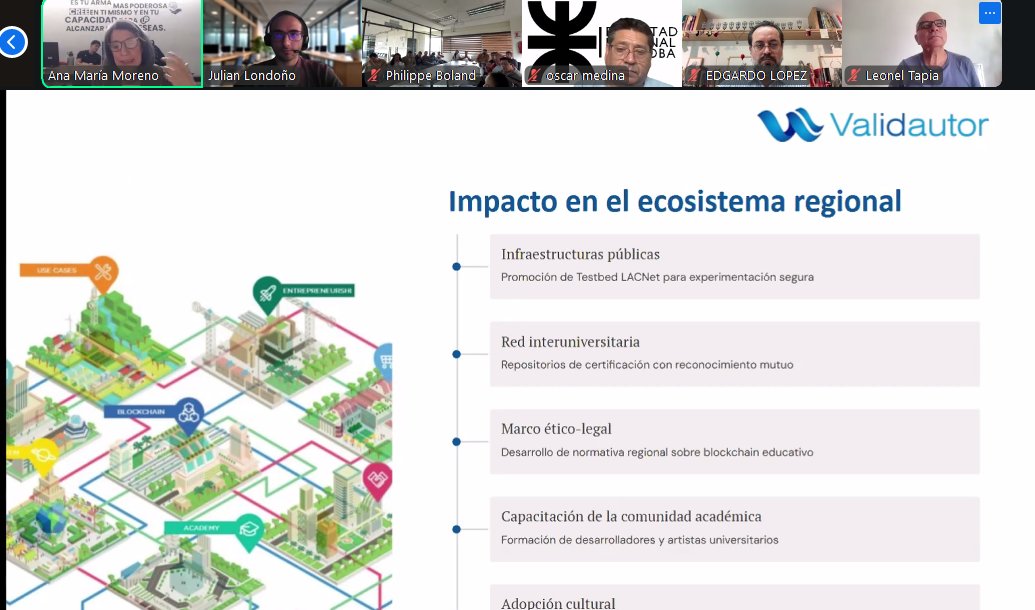 RedCLARA's tweet image. #AHORA Los proyectos seleccionados del programa #EarlyAdoptersLATAM Blockchain presentan sus soluciones innovadoras.
🔗 Súmate y descubre cómo están transformando procesos con tecnología #blockchain: youtube.com/watch?v=B_VLct…
@BELLA_Programme @lnetglobal