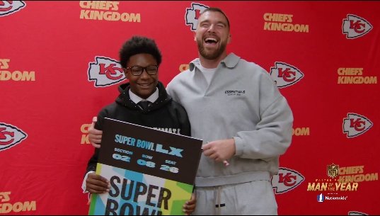 87KillaT's tweet photo. student from the Ignition Lab @ Operation Breakthrough going to the Super Bowl in Feb 🥹

Travis Kelce #WPMOYChallenge
Travis Kelce #ProBowlVote https://t.co/ooQa9Q01xb
