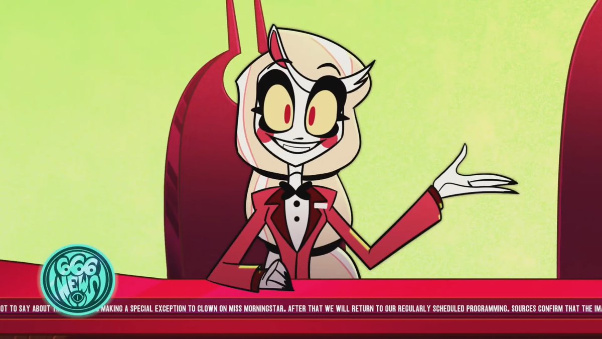 Showtoonz123's tweet photo. It should be a GOOD thing that people are discussing Charlie’s flaws. Raising questions on a character’s morals and intent is what makes her and the story engaging. But by constantly defending and dismissing those who criticize her, you’re basically outing her as one dimensional. https://t.co/HykJJPlkNk