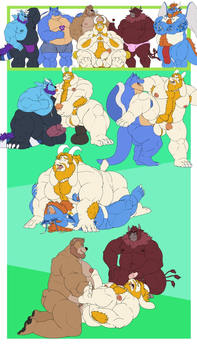 Service to the King [YCH]

5 Customers visited Asgore for a certain "Ceremony"

@/Kumathebigchimera (bsky)
<a href="/WarezTheDragon/">Wizzy</a> 
<a href="/BuckTheBeaw/">Buck Murphy</a> 
<a href="/TomatoCowBoi/">Daniel Northeast</a> 
<a href="/YongAero/">YONG</a> 
and Asgore from Deltarune [more accurate]