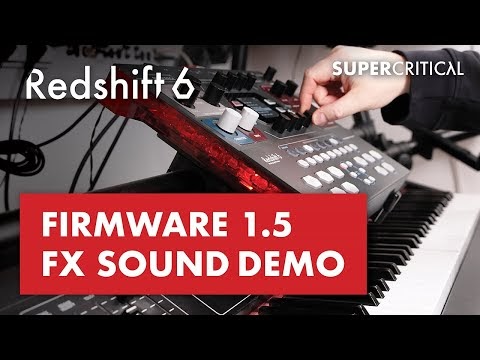 matrixsynth's tweet image. New Post:  Supercritical Releases Redshift 6 Firmware Update 1.5 dlvr.it/TPdcSy