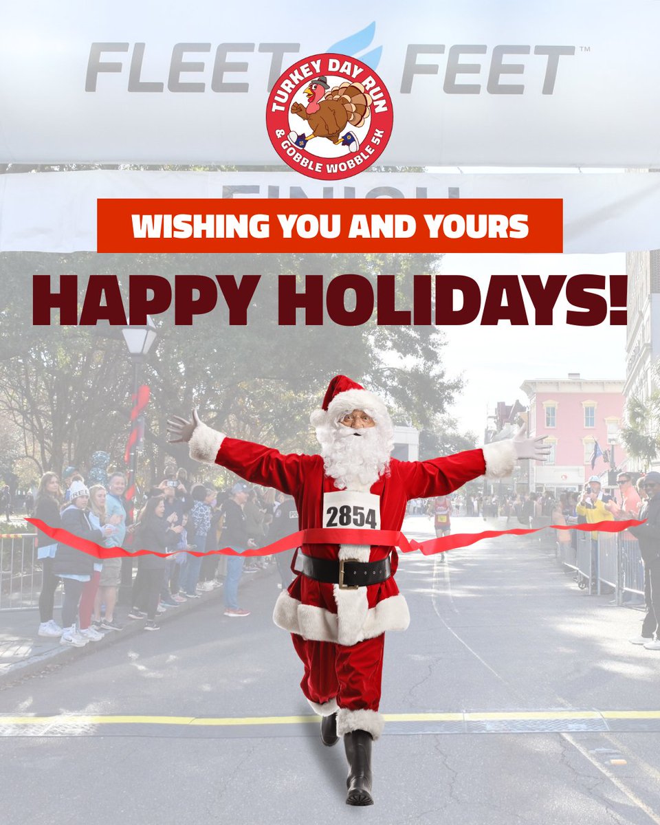 Run like the reindeer, trot like the turkey! 🦌🦃 Keep moving this holiday season and enjoy every festive mile. From all of us on the Turkey Day Run team, cheers to warmth, wellness, and togetherness. ❤️ 

#TurkeyDayRun #HappyHolidays #CharlestonLiving