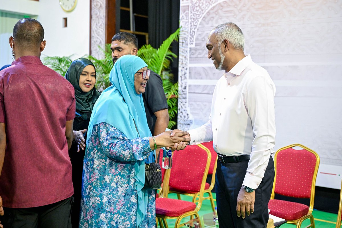 The President's Office (@presidencymv) on Twitter photo 