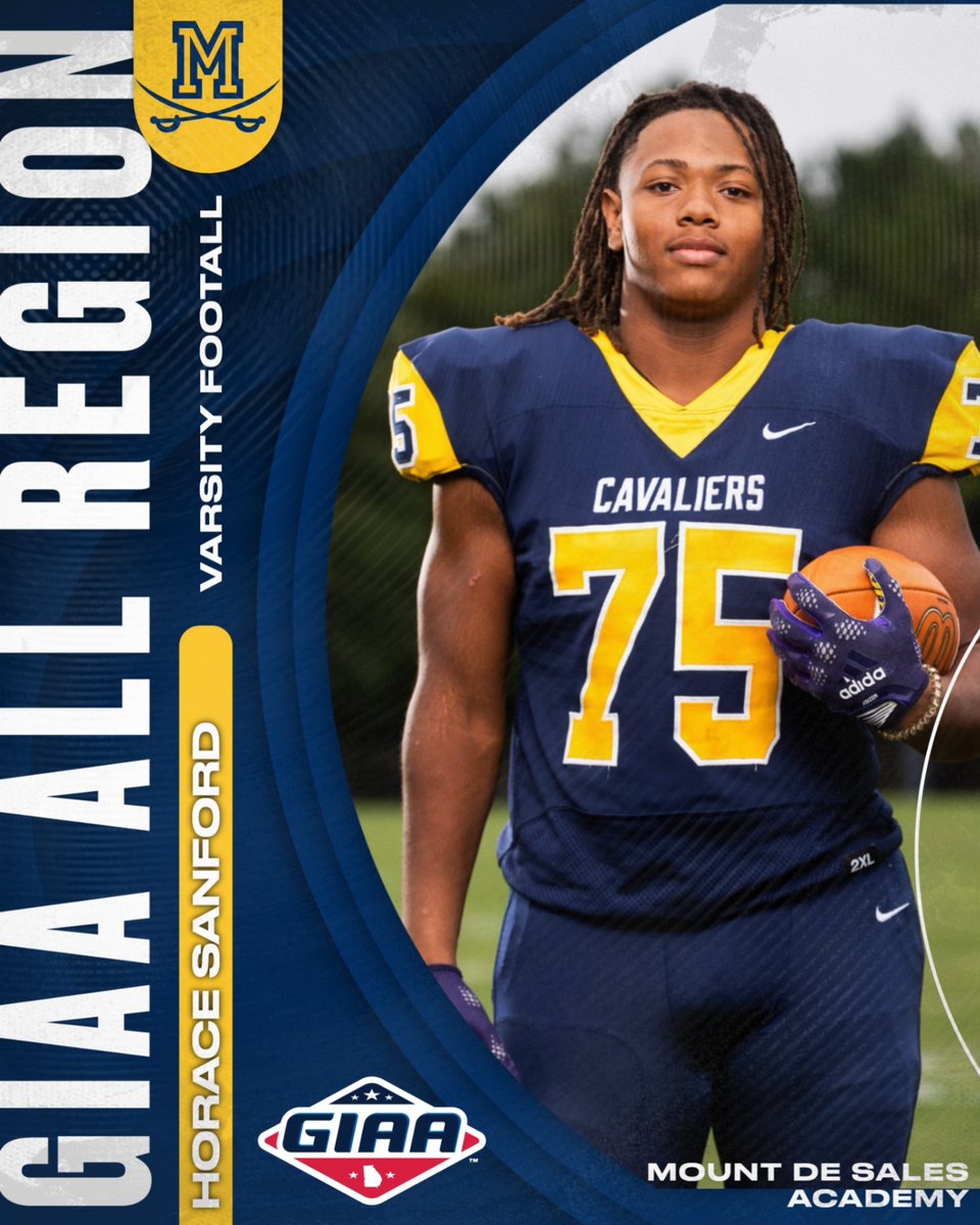 CAVSATHLETICS_'s tweet image. Congratulations to Horace Sanford for being selected GIAA All Region! GOCAVS!