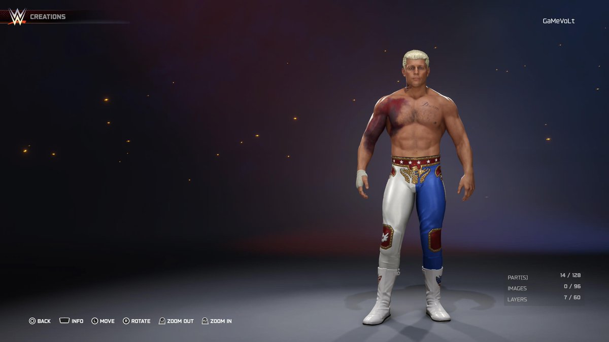 Just noticed the Infinite Cody Live Event Card is now a Persona so everyone who has the WrestleMania 41 DLC can now just play that match and unlock the Hell in a Cell 2022 Cody. #WWE2K25 #MyFaction