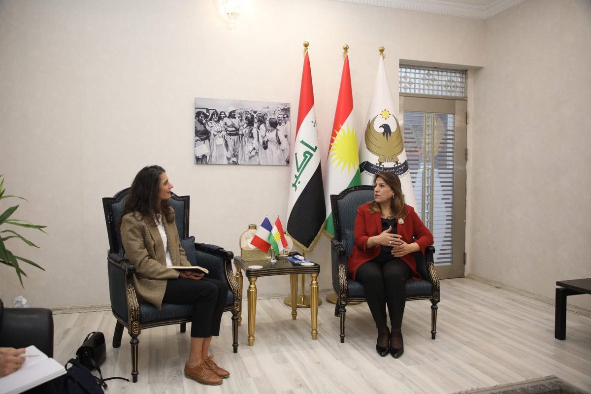 HighHcwa's tweet photo. On Thursday, December 4, 2025, @DrKhanzad, Secretary General of the #HCWD, welcomed a delegation from the #Paris Municipality, which included Ms. Perrin Marini, Gimenez Laurent, and Birsilot Maud.During the meeting, both sides reaffirmed their commitment to enhancing coordination https://t.co/xMpWBqV6Pc