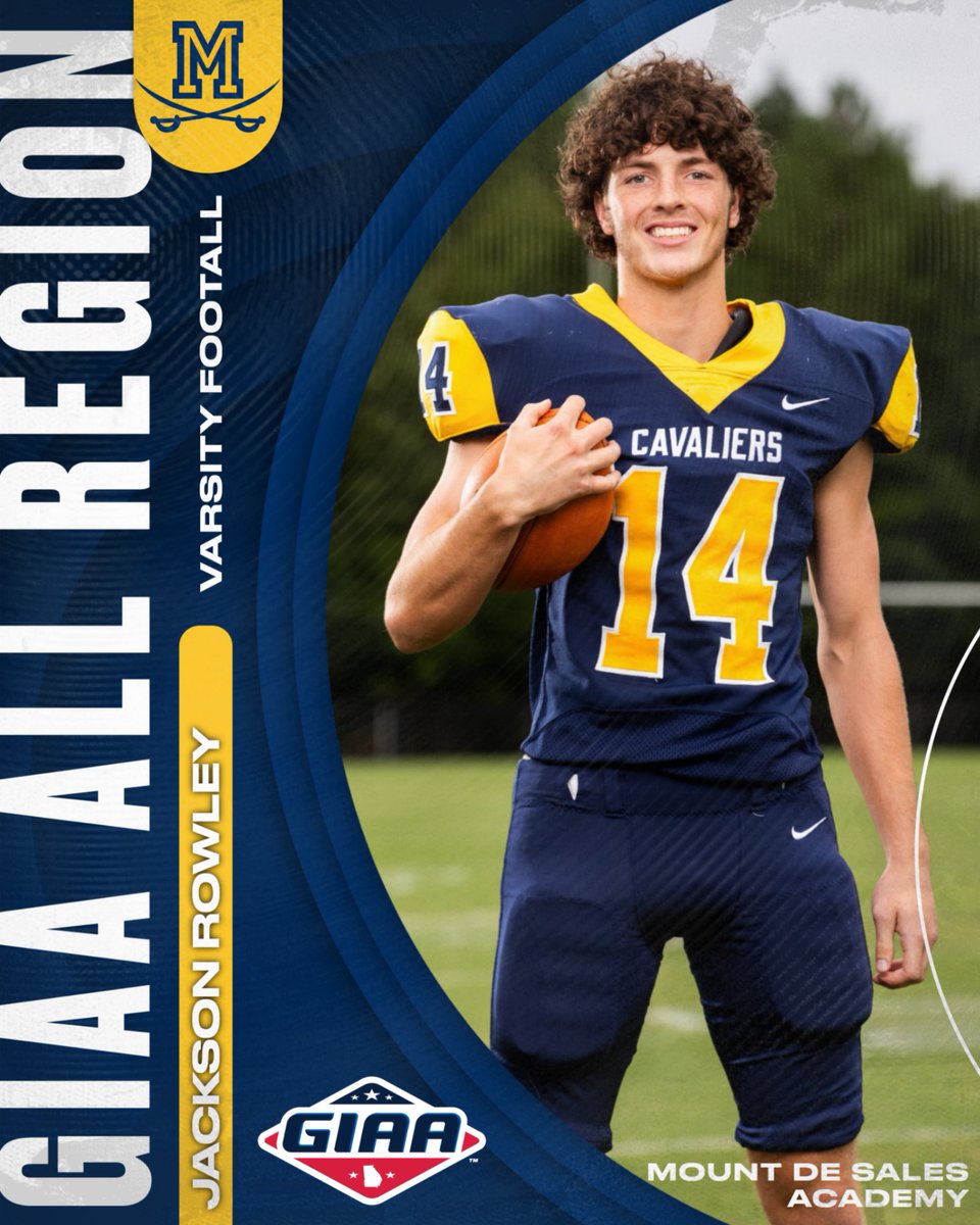 CAVSATHLETICS_'s tweet image. Congratulations to Jackson Rowley for being selected GIAA All Region! GOCAVS!