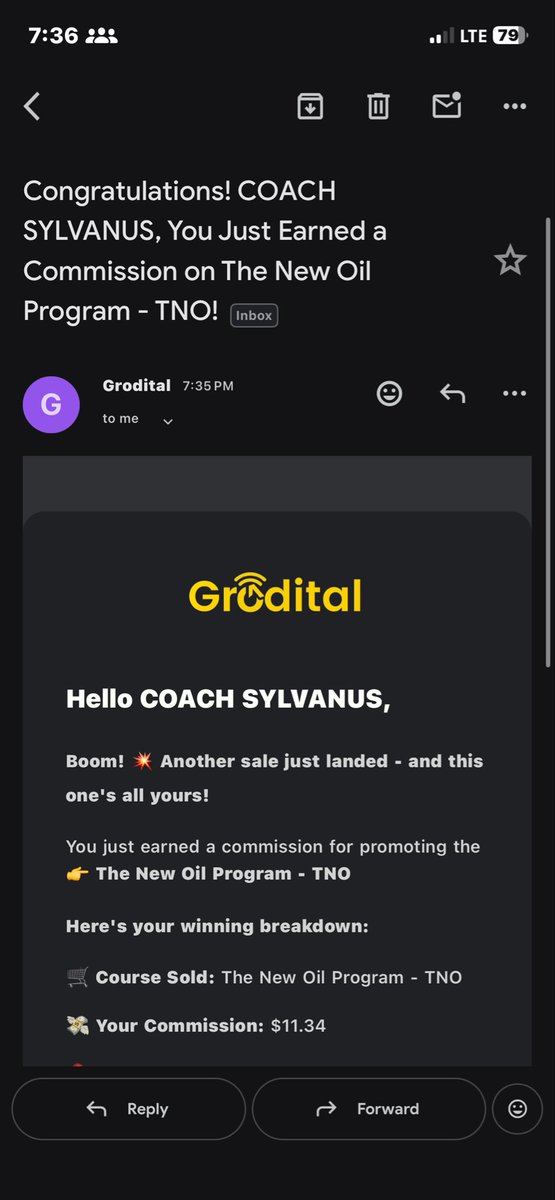 pageslil440's tweet photo. 11.34 dollars just landed successfully through affiliate marketing with my smartphone on #glodital.

Big thanks to @mka_manuel https://t.co/1dLI84nIt1