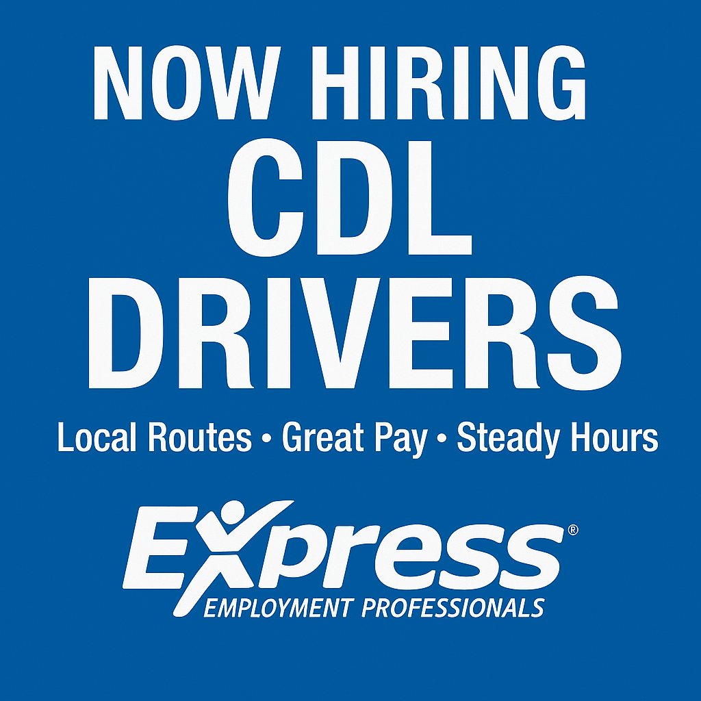 🚚 NOW HIRING CDL DRIVERS — LOCAL ROUTES (Mobile Area!)
If you’re a CDL driver looking for steady hours, great pay, and a local schedule, Mobile Express has openings RIGHT NOW. Must have a clean MVR.

📞 Call 251-476-8210 and ask for Ryen Gorman to get started!
💰 Refer a CDL...