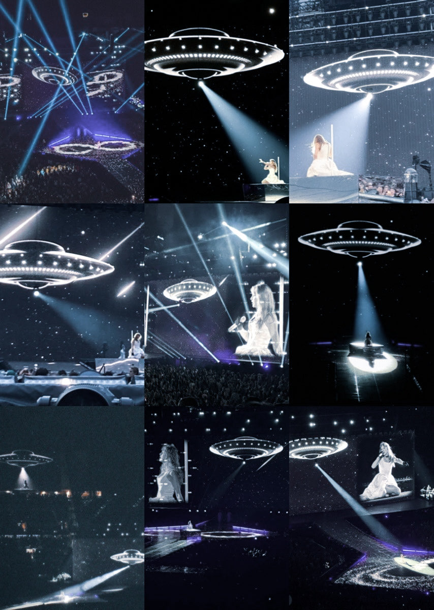 marleyharper's tweet image. down bad at the eras tour was cinema