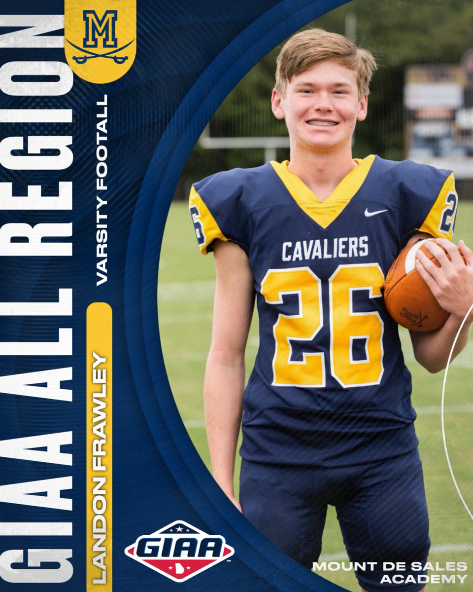 CAVSATHLETICS_'s tweet image. Congratulations to Landon Frawley for being selected GIAA All Region! GOCAVS!