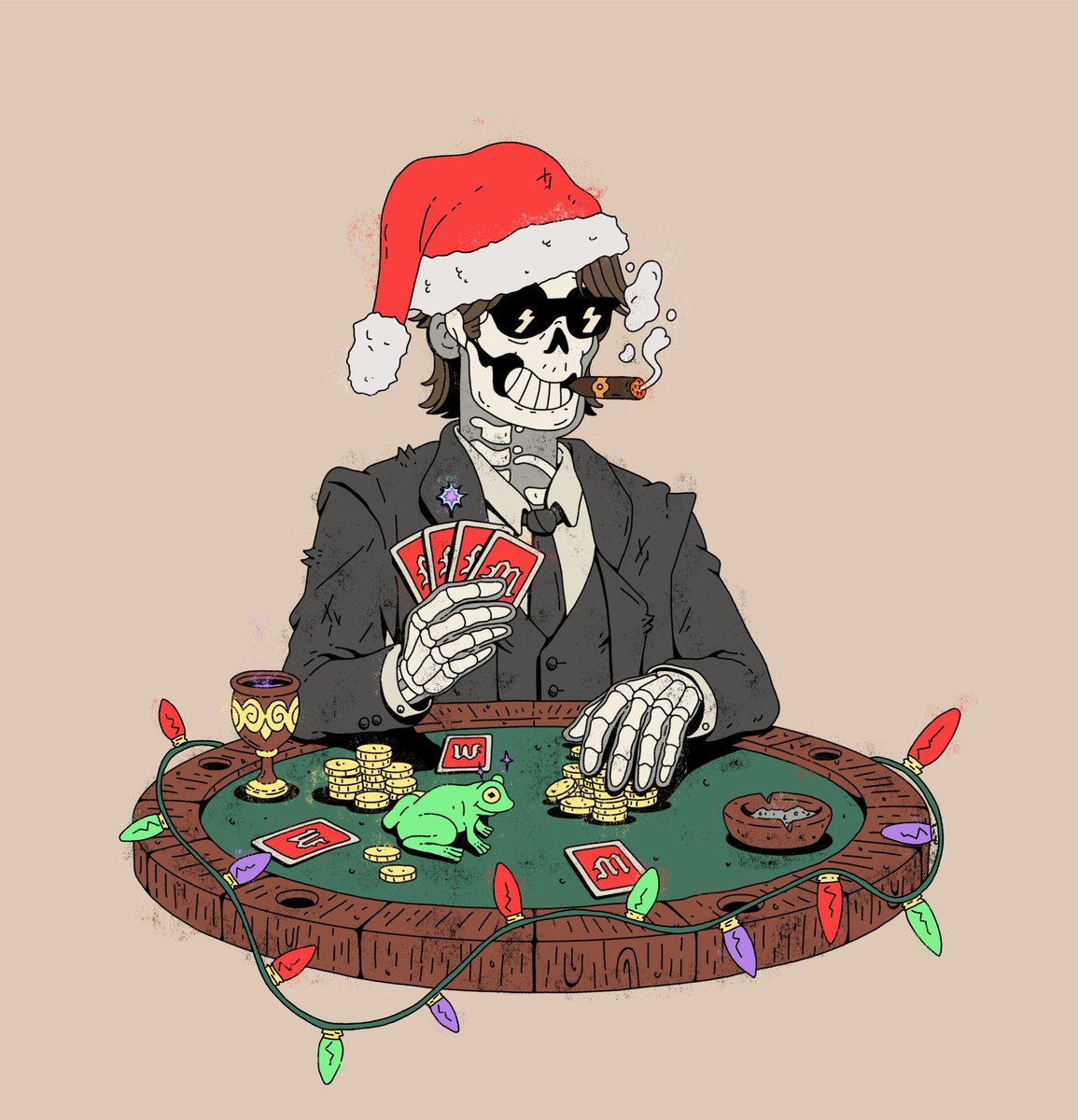 THE MID CHRISTMAS POKER TOURNAMENT♣️🎄

We will be hosting a mid stakes poker tournament on December 17th with numerous grails up for grabs.

Check discord announcements for more details and how to sign up. 

SEE YOU THERE 🗡️♣️