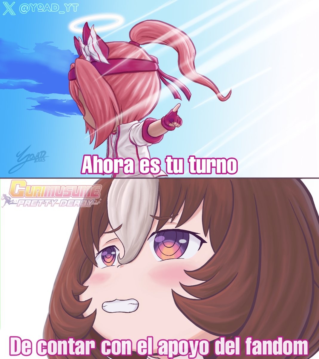 Yoad_YT's tweet photo. Que bonito que el fandom esta ahí siempre para apoyar cuando se necesita 
#CuriMusume https://t.co/UN5KpB4dAQ