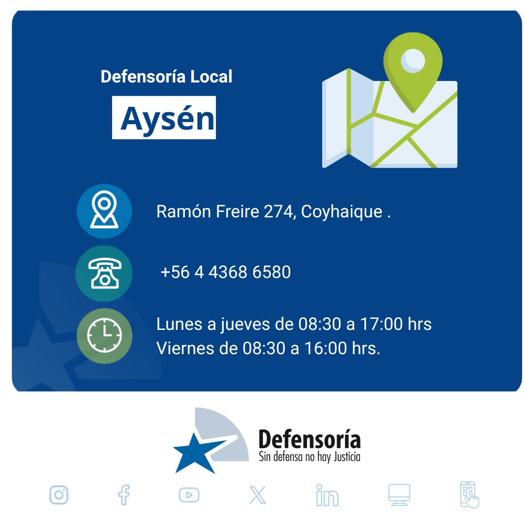 Defensoría Regional de Aysén tweet media