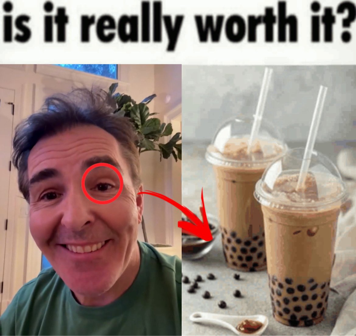 bf said he had boba tea eyes