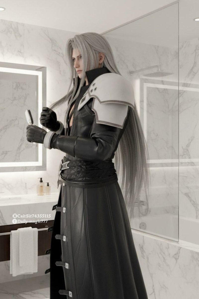 CaitSit74355115's tweet photo. #sephi #sephiroth #sephy #FF7 https://t.co/xgVV6UOi6e