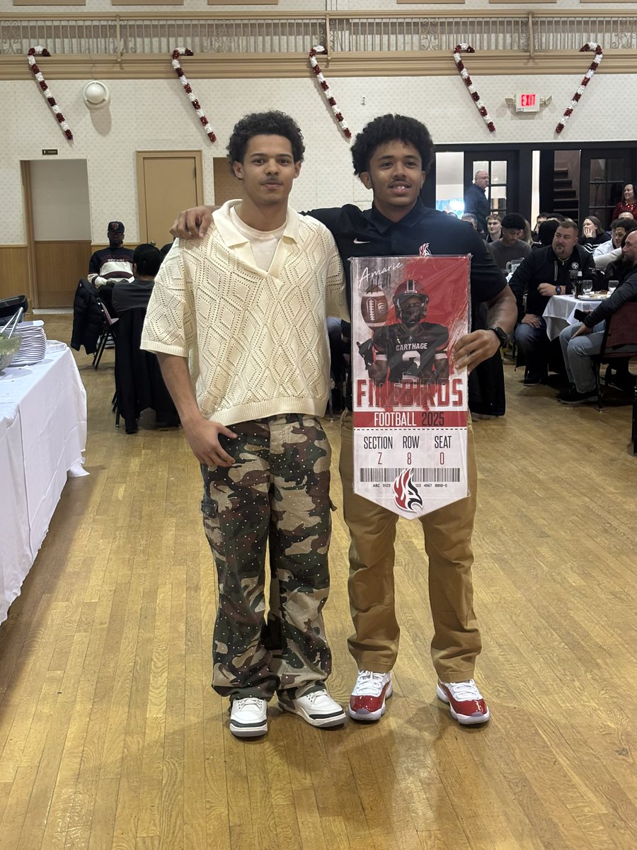 Carthage College Football tweet media