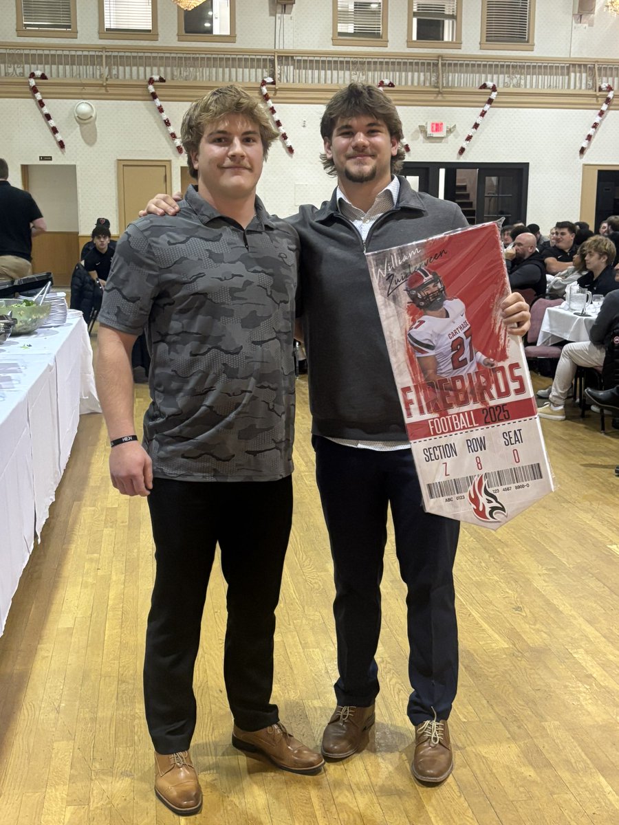 Carthage College Football tweet media