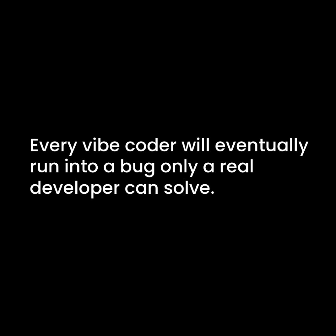 JeffiniteVC's tweet image. Which is why you need my startup, CoderBank.

CoderBank puts REAL DEVS to work on your software projects, on demand. 

Squash the bugs LLMs can’t, all with artisanal hand-typed code and without the hassle and expense of a full time hire. 

So stop burning tokens and start…