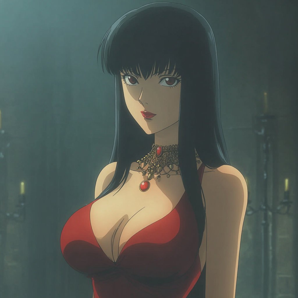 Gothic anime portraits