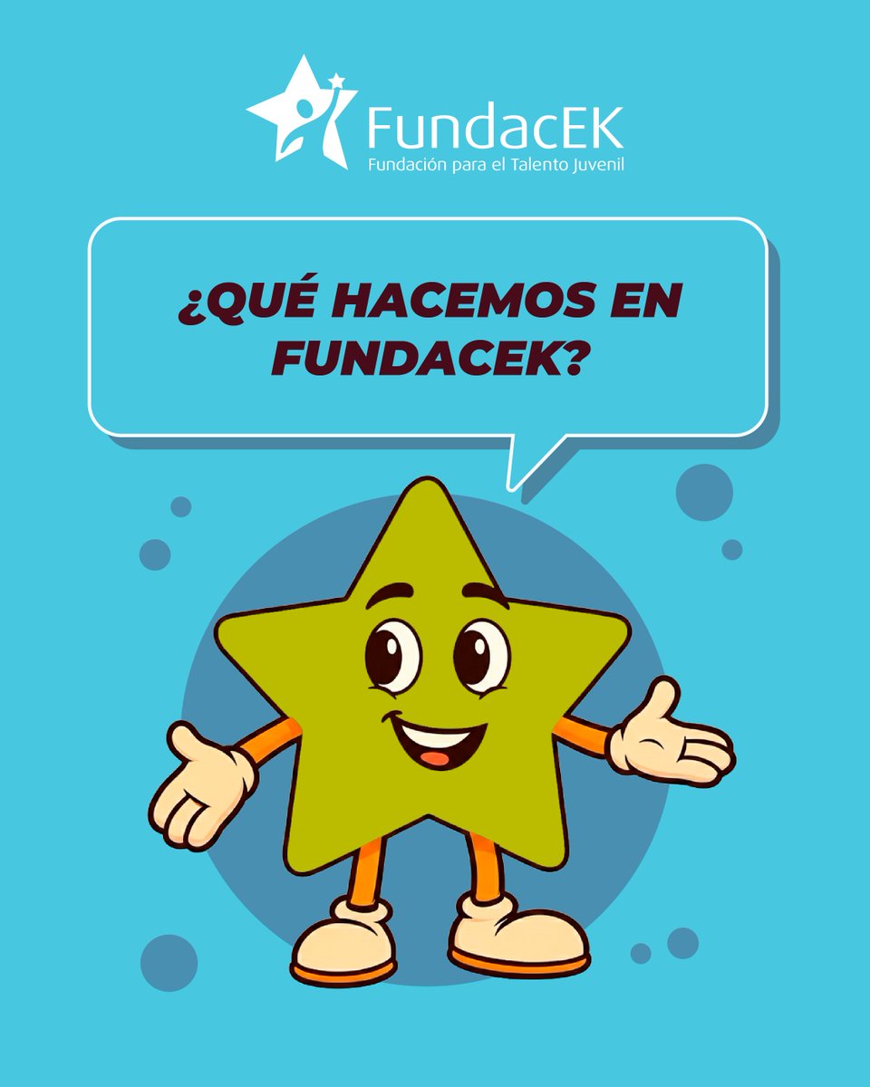 fundac_ek's tweet photo. Llevamos más de 2️⃣0️⃣ años trabajando para que niños, niñas y jóvenes con talentos destacados en Chile, puedan desarrollar su potencial, cumpliendo sus metas y sueños. ¿Conoces las tres áreas de talento que apoyamos? ¡Aquí te lo contamos! https://t.co/FT3S0hdtR6