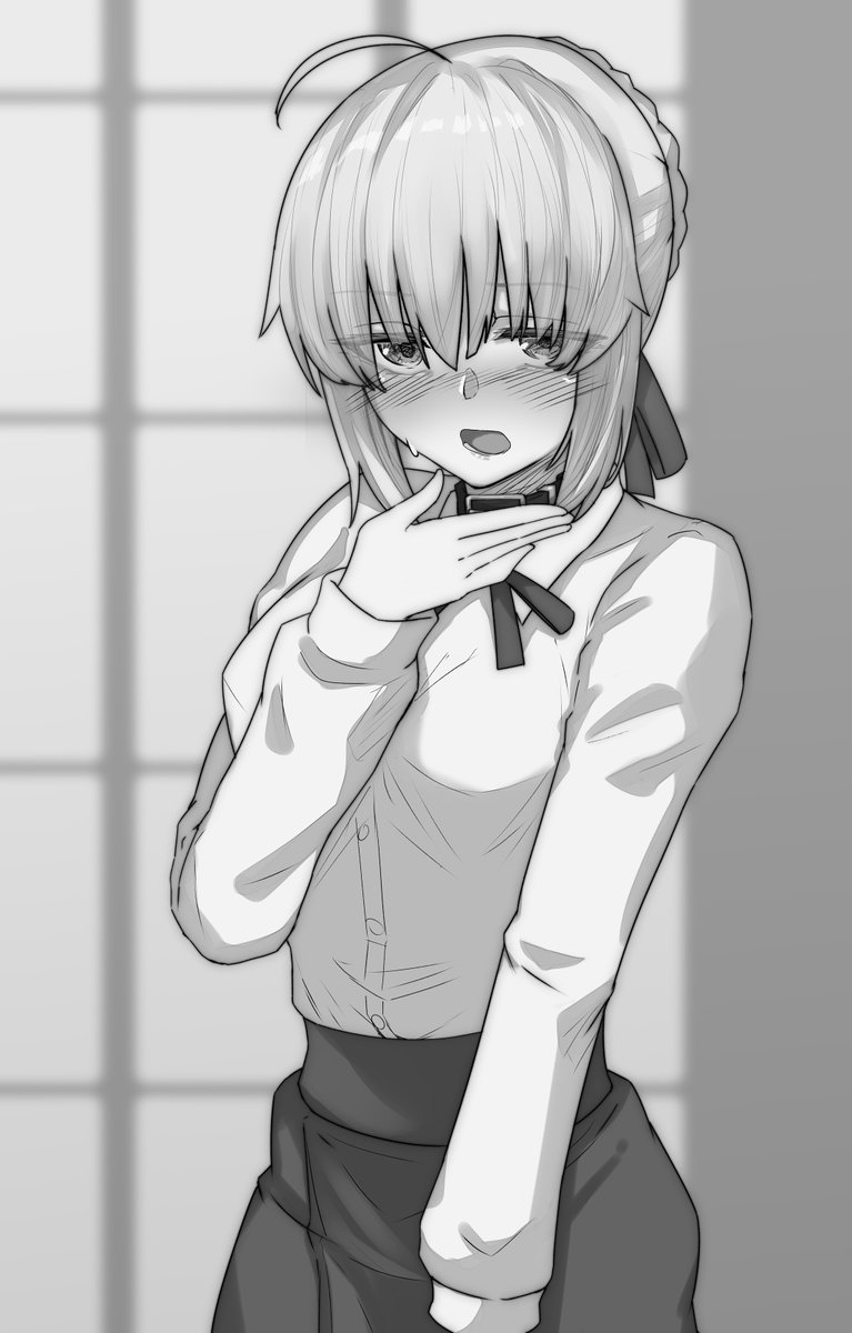 グレースケールのイラストに色を付けてみた 