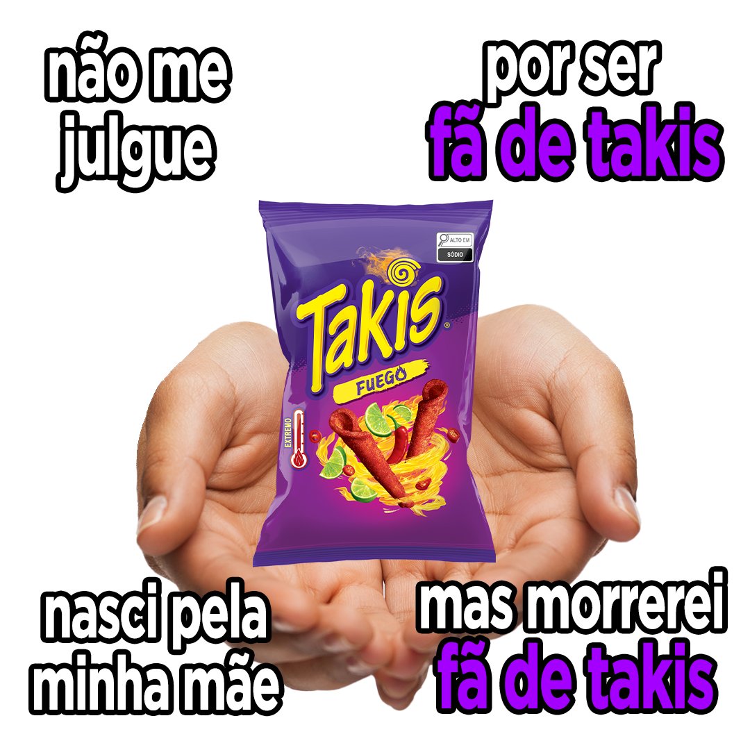 Takis Brasil tweet media