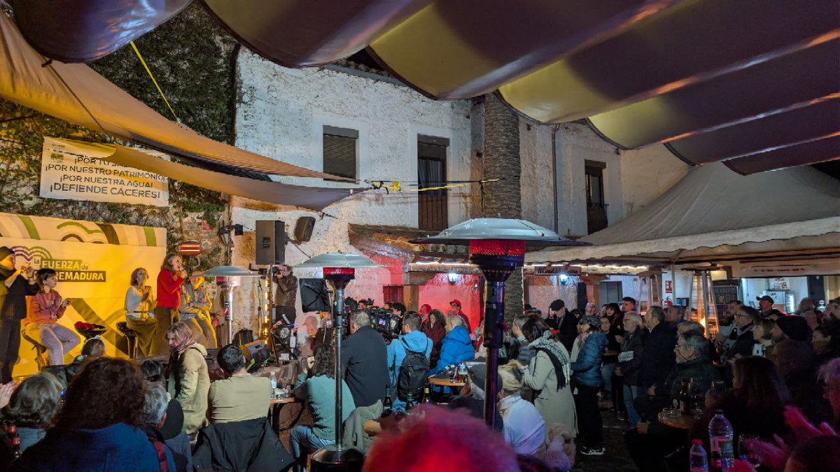 IuExtremadura's tweet image. ¡Arreando! Arrancamos la campaña electoral. Vamos con todo ✊️