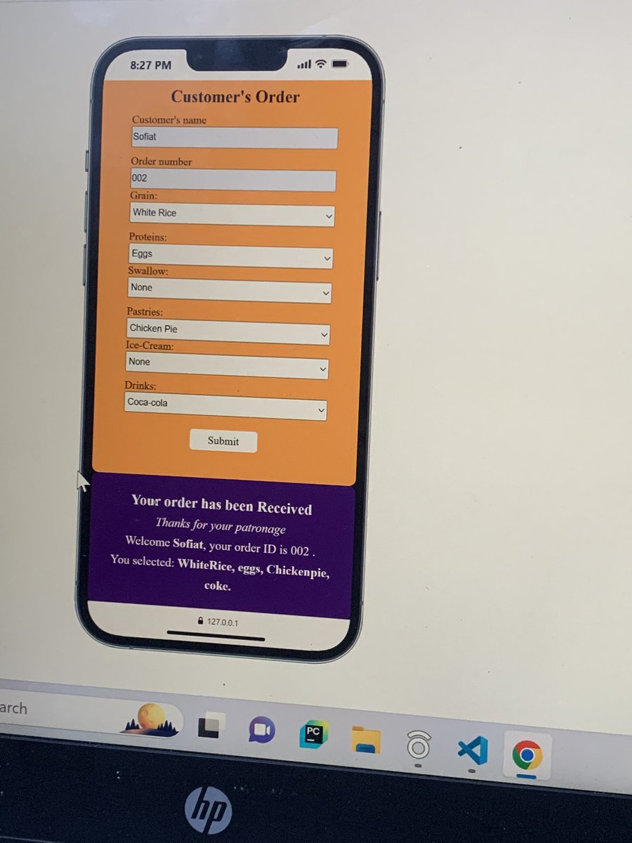q_sofiat's tweet image. Day 47 
This is the results of my webpage . It’s not realky giving but it happens to reflect what I’ve been learning . Hoping to get better in it soon 😉 , And yes I made it responsive too 🤗

#100DaysOfCodeandlearning #FrontendDev #TechJourney #WomenInTech #learninginpublic