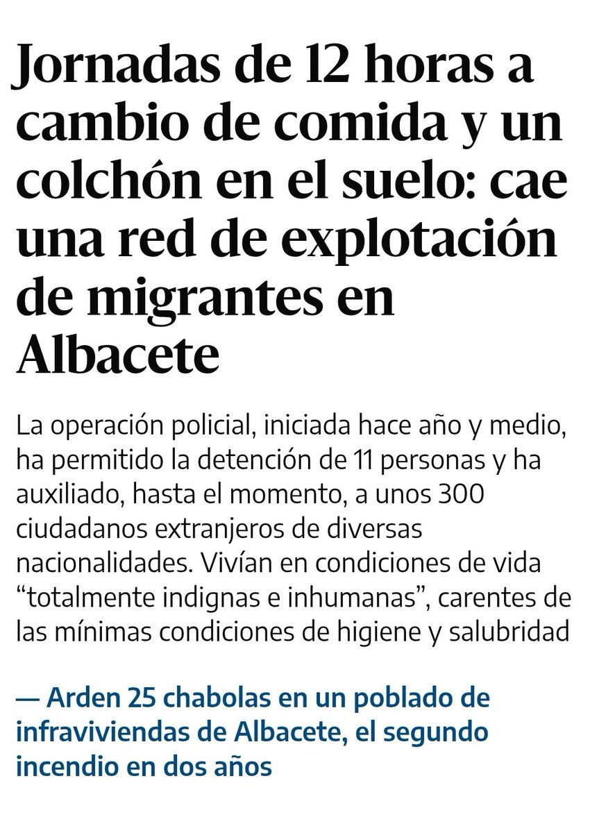 Repulsa total ante las nuevas formas de esclavitud y explotación que nos rodean.
Reclamamos condiciones de vida y trabajo dignas para todas las personas
#Regularizaciónya